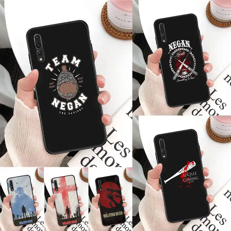 Чехол для телефона Yinuoda the walking dead Huawei Mate 30 Pro P20 P30 P40 pro lite Y7 Y6 2019 чехол Honor 8X 8A 10 20lite