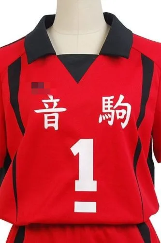 Haikyu Haikyuu! Футболка для старшей школы Nekoma NO 1 Tetsuro Kuro волейбольные Джерси Спортивная