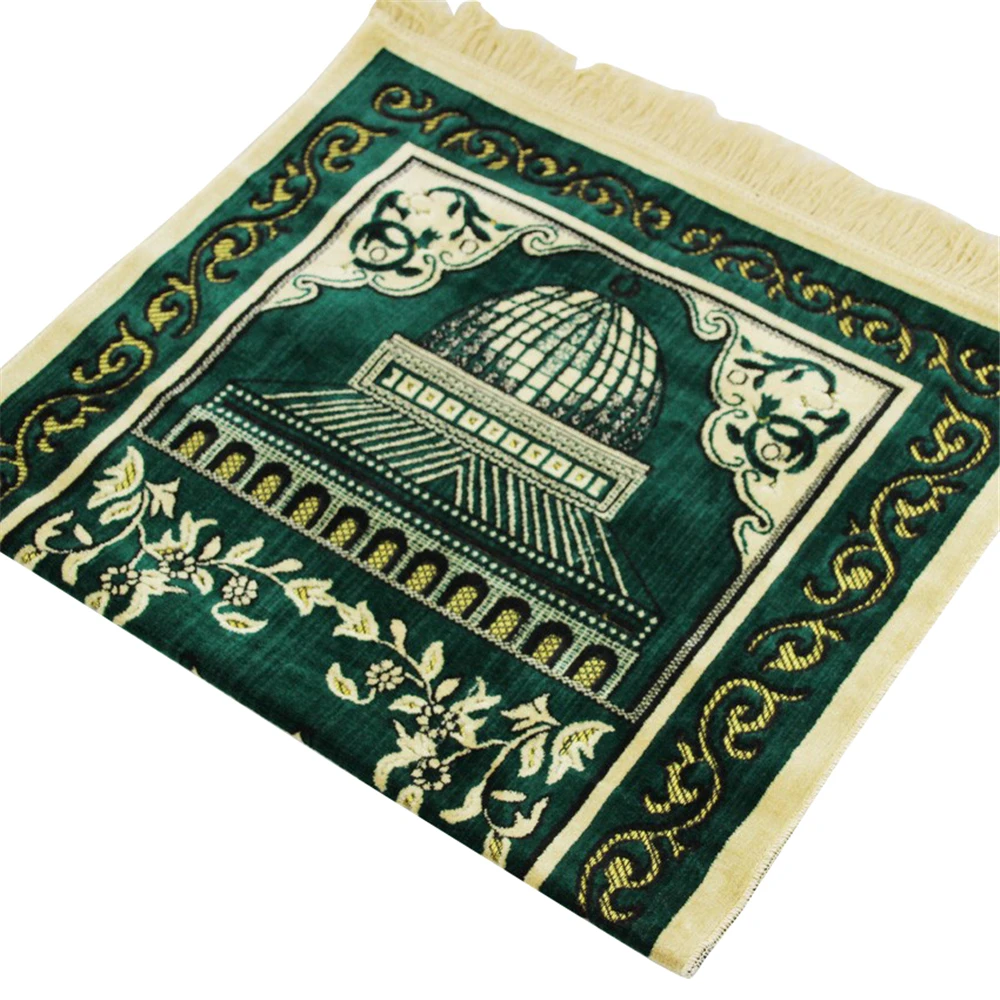 Утолщенный мусульманский Молитвенный Ковер Противоскользящий коврик для