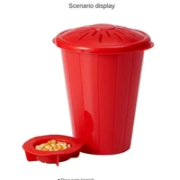 joie popcorn microwave silicone high quality kitchen tools diy popcorn maker bucket bowl microwaveable with lid heat resistance