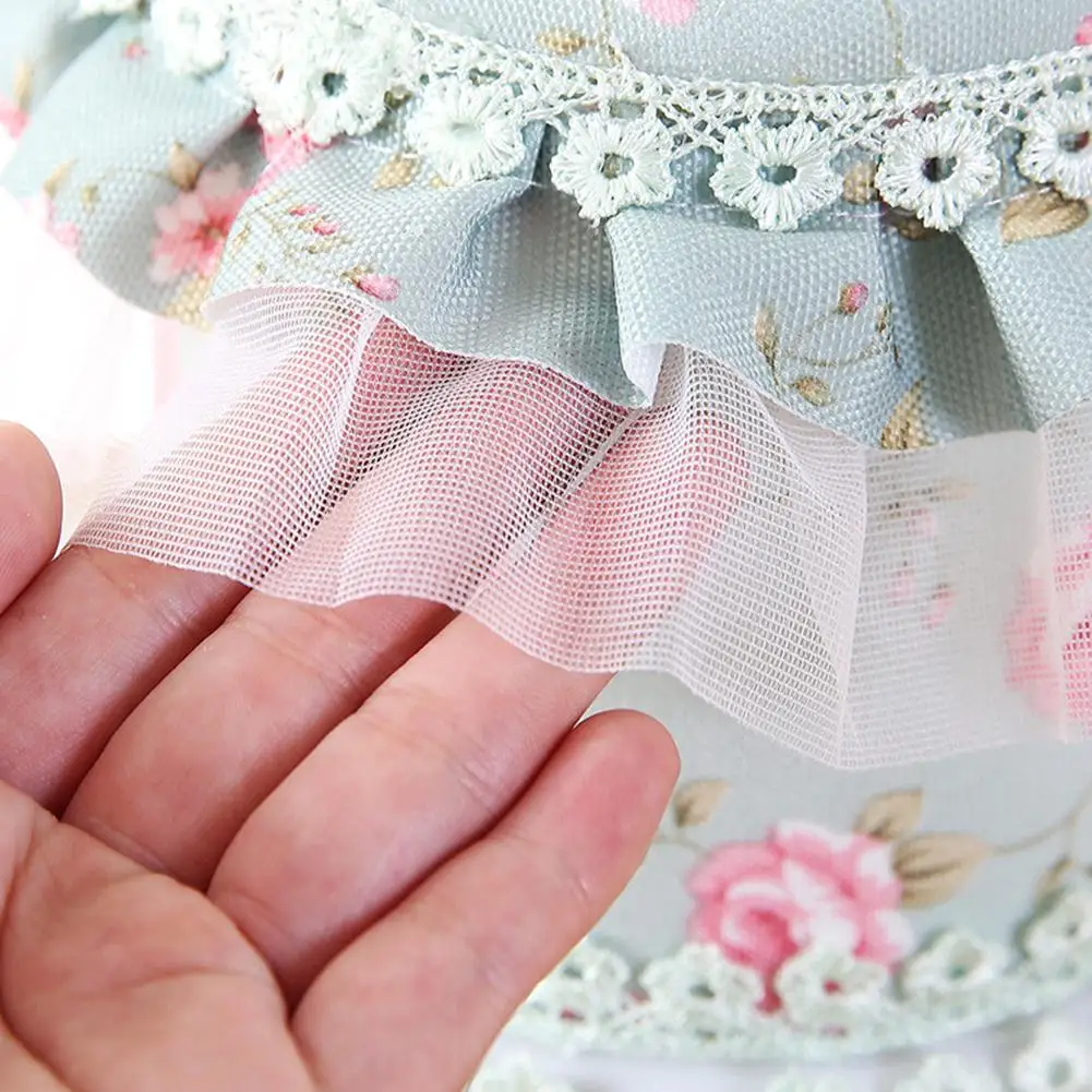 Ящик для хранения кружевной ткани в пасторальном стиле органайзер автомобиле и