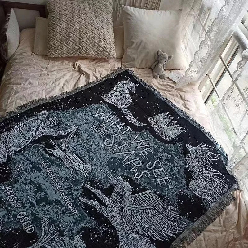 

Witchcraf одеяла и бросает Ститч покрывало домашний декор мягкое утяжеленное одеяло одеяла для кровати гобелен греческие трикотажные коврики