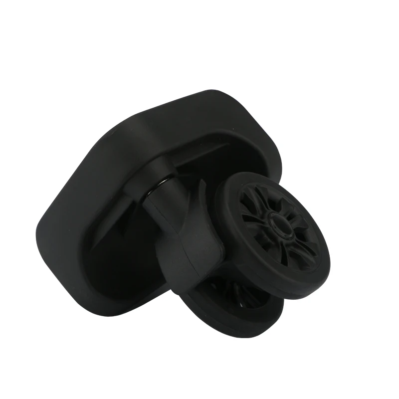 Luggage universal wheel accessories wheel boarding password box wheel caster aircraft wheel maintenance shock absorption 18 inch