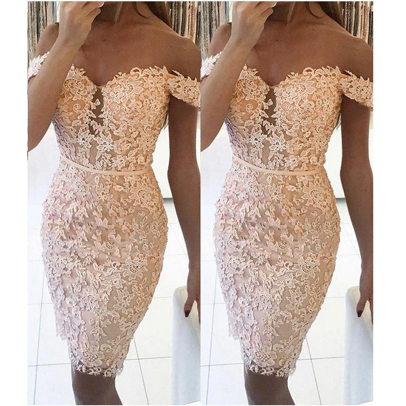 Сексуальное женское Кружевное облегающее вечернее платье мини для вечевечерние