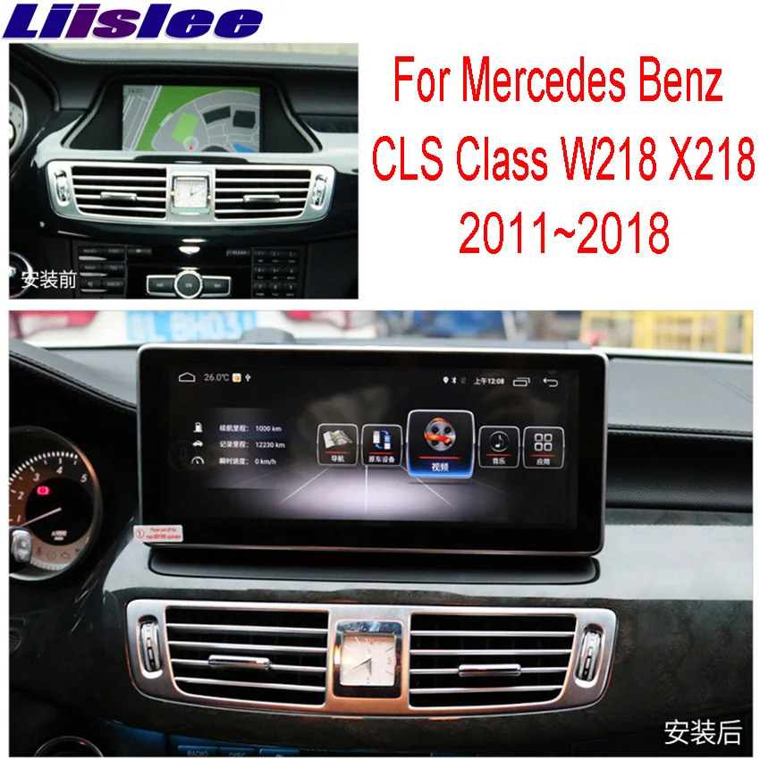 Liislee 10 25 &quotAndroid для Mercedes Benz CLS Class W218 X218 2011 ~ 2018 gps навигация радио стерео