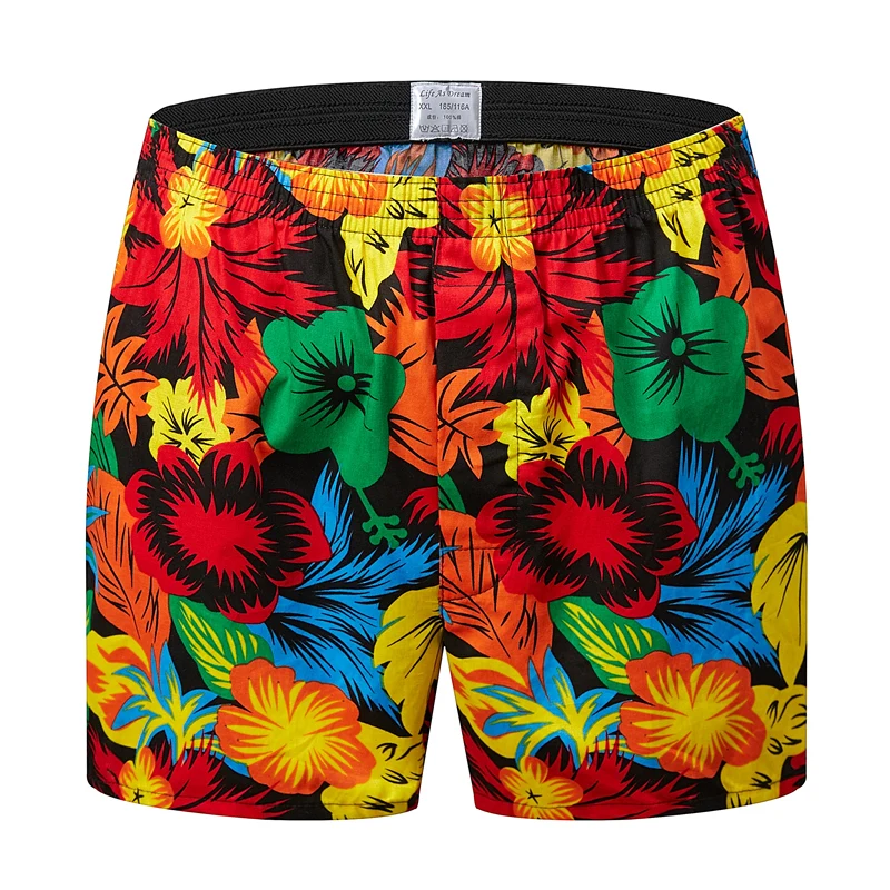 

Men Boxers Shorts Underwear Men Home Underpants Printed Men Boxer Cuecas Cotton Soft Male Panties Homme Underwear Men