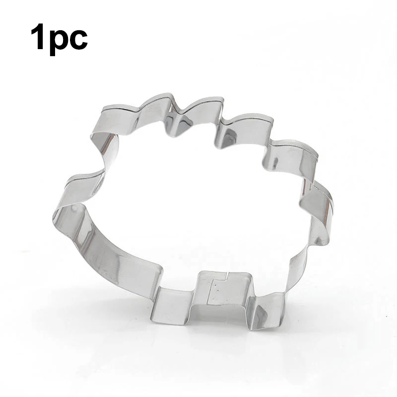 1pc Shebaking 2 шт Ежик в форме животного формочка для печенья из нержавеющей стали DIY помадка, кондитерские изделия для украшения 3D форма для выпечки для печенья инструмент - Color: 1pc