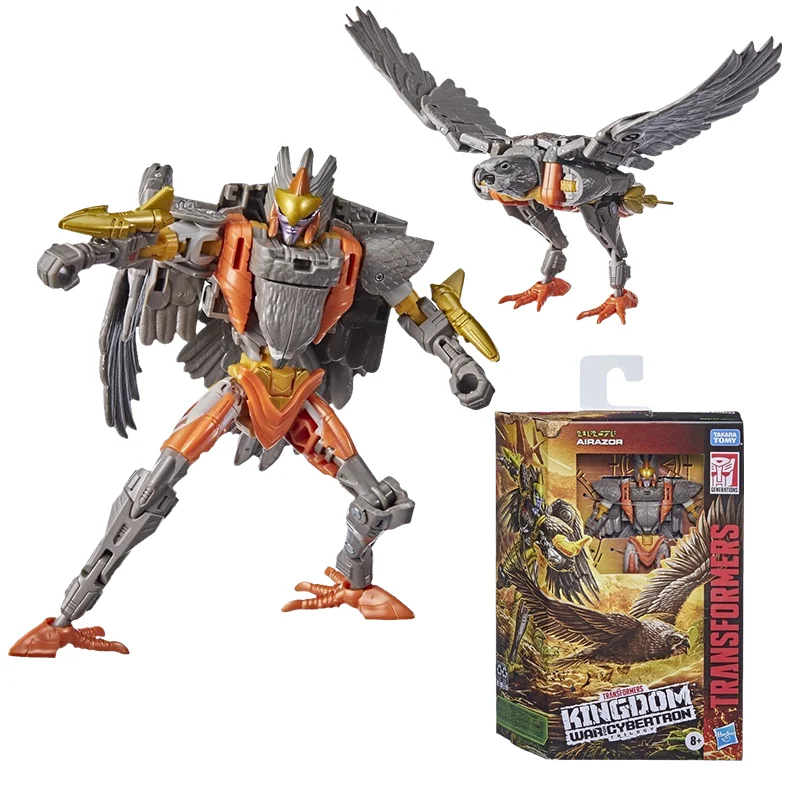 

Hasbro подлинные Трансформеры игрушки WFC K14 Airazor аниме экшн-фигурки Трансформеры Робот Игрушки для мальчиков Дети Рождественский подарок