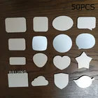 50 шт., сублимационные чистые магниты для холодильника