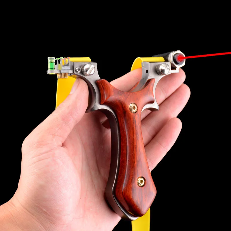 Охотничья Рогатка профессиональная катапульта из нержавеющей стали с плоской