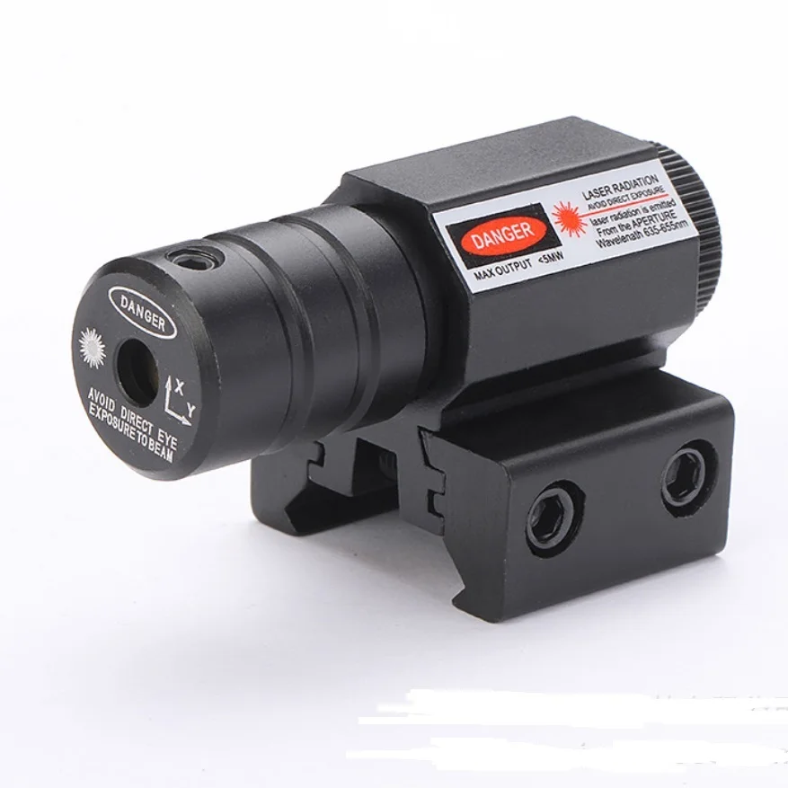 Лазерный прицел в красную точку для Пикатинни и винтовки с регулируемым