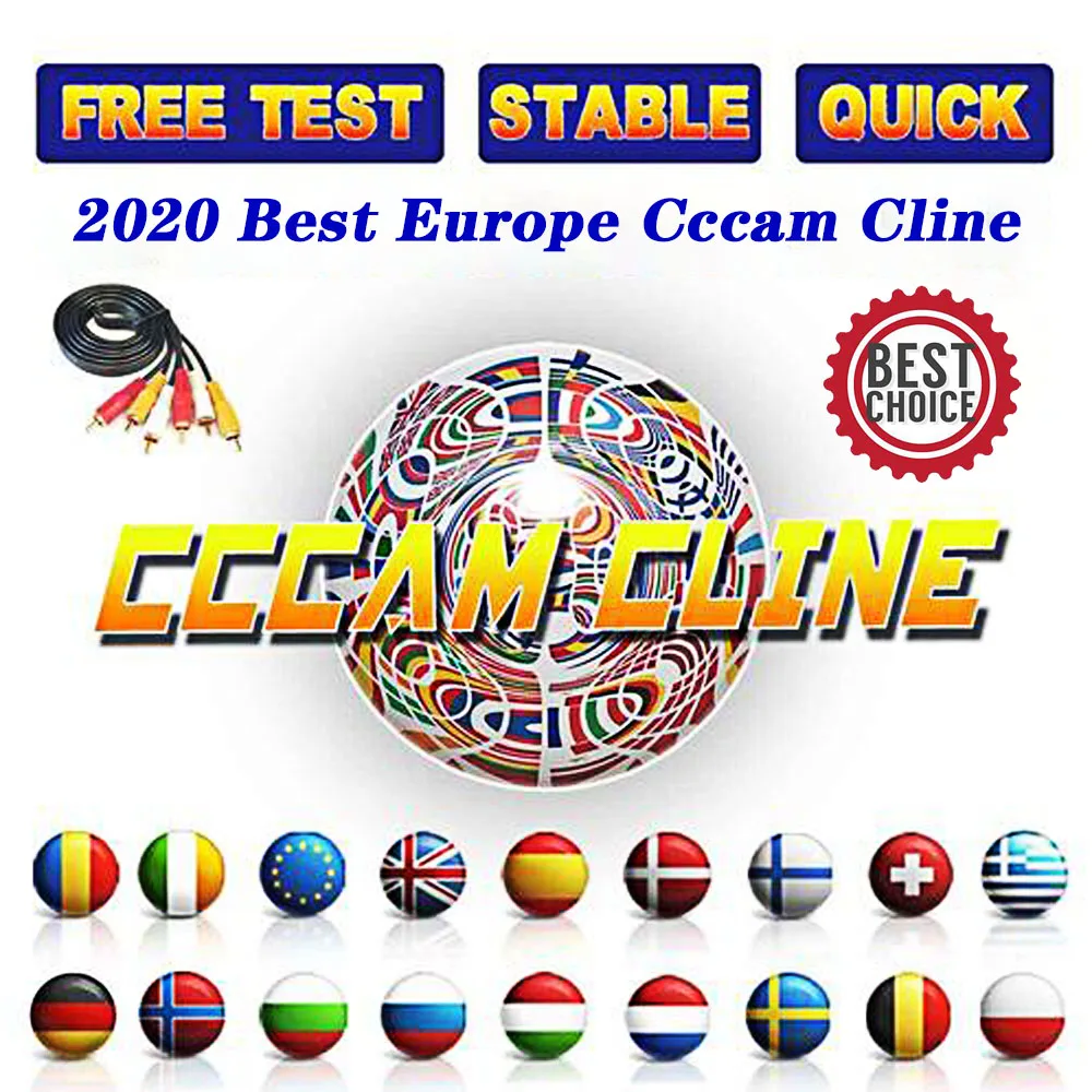 

Hot sale Spain stable cccam 3/6/7 lines for Europe support Portugal Germany Netherlands is compatible with speaker satellite TV