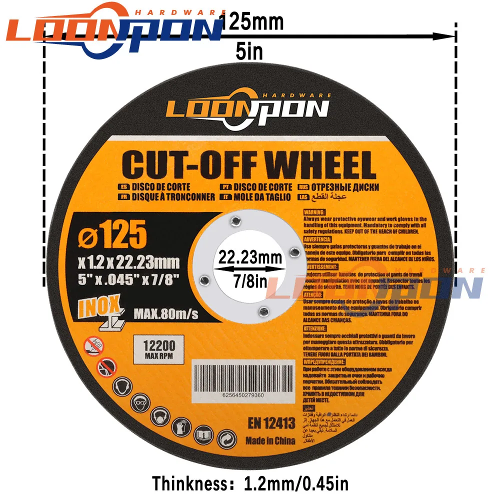 Полимерный режущий диск лезвие для шлифовального круга усиленное режущее колесо