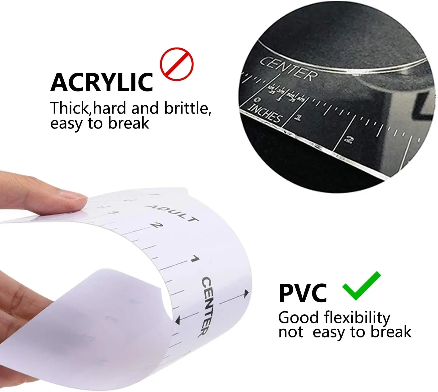 Линейка для рубашек 5 шт./компл. руководство по применению и сублимации линейка