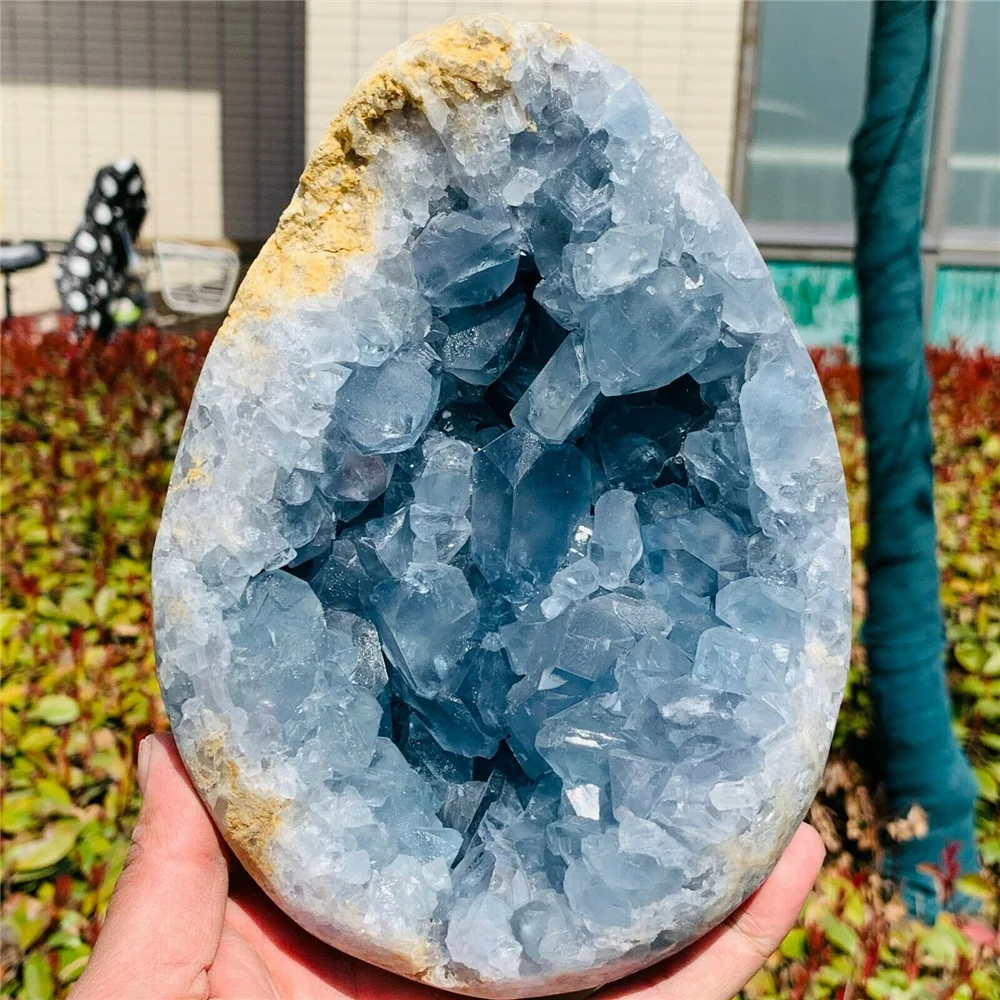 Природный ультрамарин лазурит кластер Хрустальная пещера образцы из