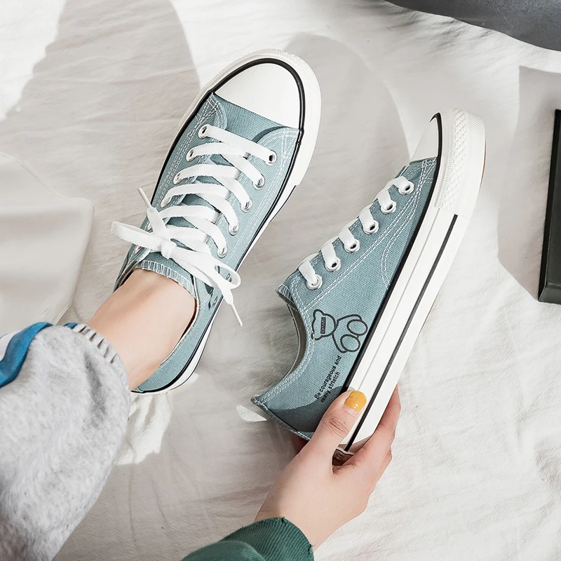 

Women Canvas Shoes men Fashion Summer Casual Sneakers High Top Women Shoes Students Vulcanized Shoes Flats 2021 Spring Summer