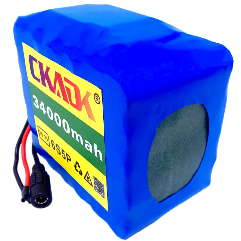 

24V34Ah 6S5P 18650 li-ion battery pack 25.2v 34000mAh electric bicycle moped /electric/lithium ion battery pack+25.2V 2A charger