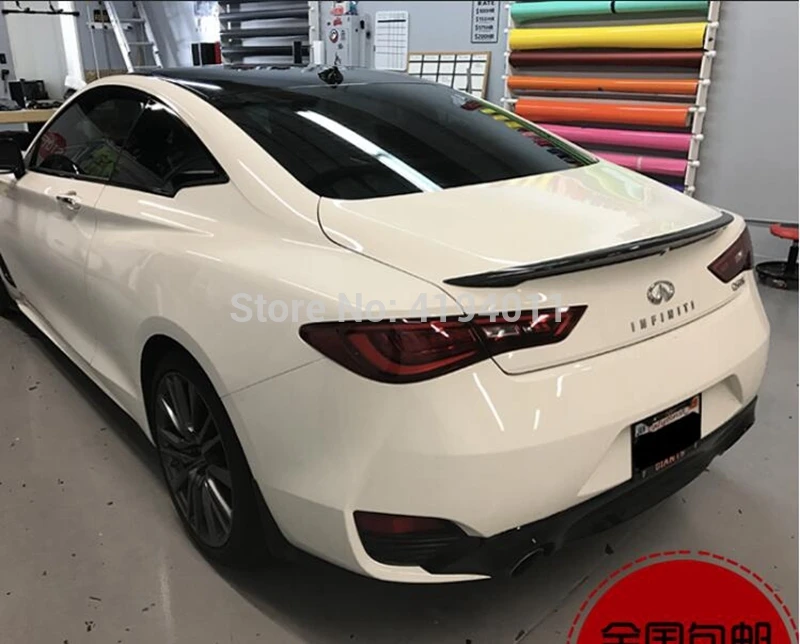 Автомобильный Стайлинг высококачественный задний спойлер из углеродного