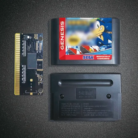 Картридж Soniced для игровой консоли Sega Megadrive Genesis 16 бит | Электроника