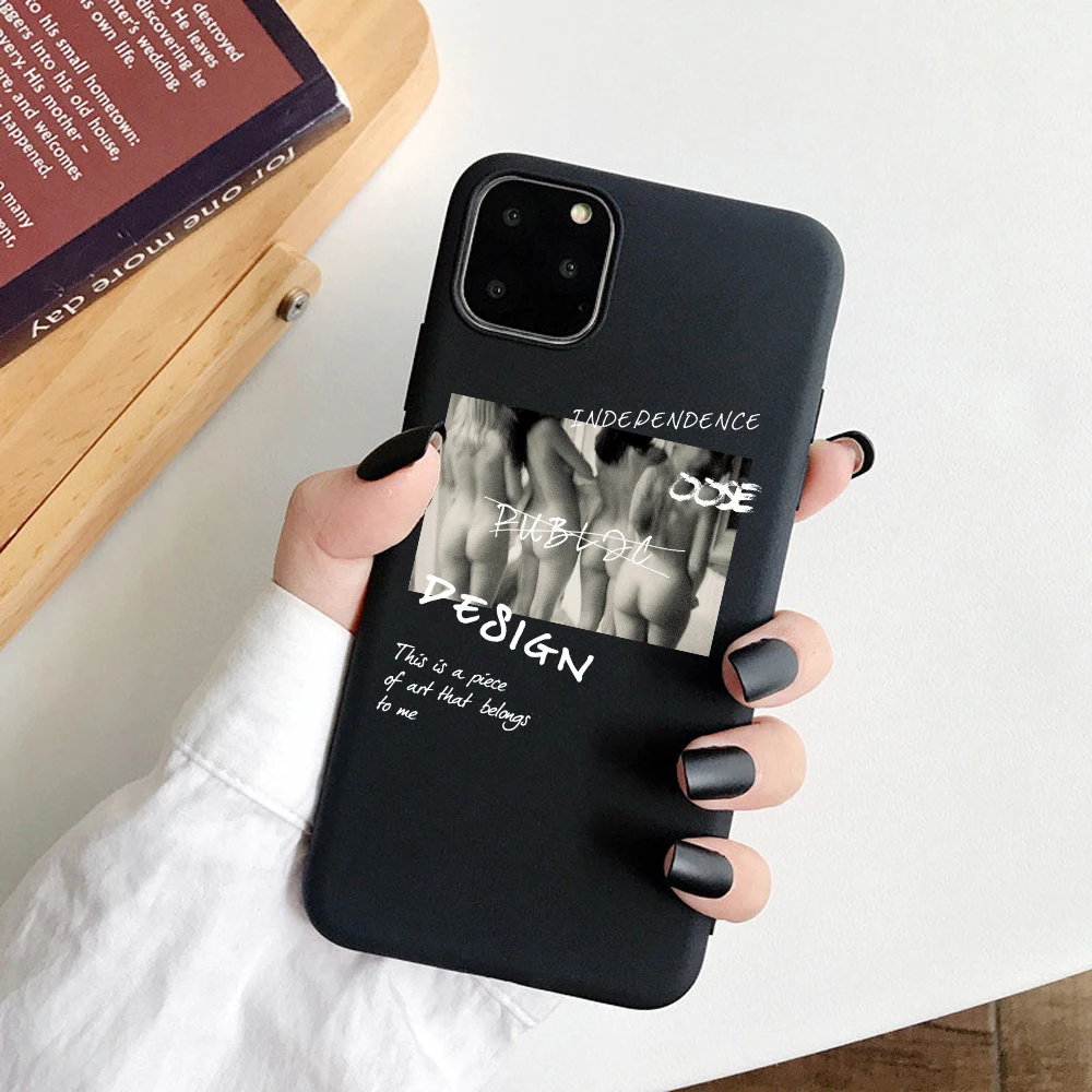 Мягкий чехол для iphone 7, 8 Plus, X, XS, Max, XR, Coque, чехол для iphone 5 5S se, 6, 6s Plus, 11Pro, чехол для телефона - Цвет: 13