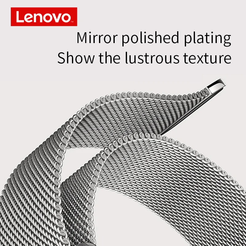 Lenovo Watch x/x plus 20 мм Миланский сменный металлический ремешок