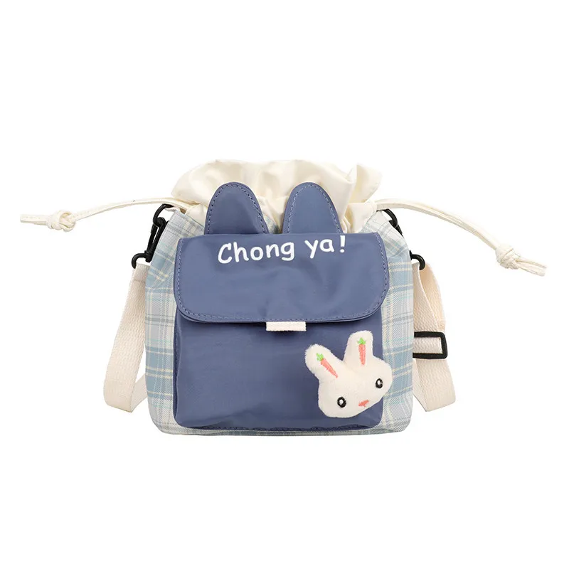 

2021 Fashion Mini Bucket Bag Cute Soft Cartoon Ladies Canvas Series Can Be One Shoulder Can Be Slung To Store Mobile Phone Keys