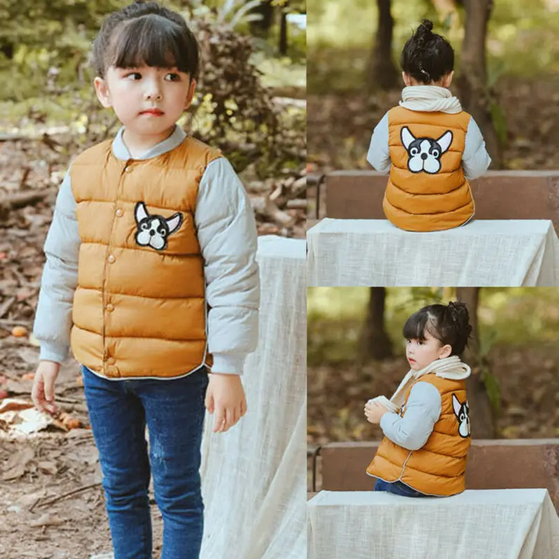 Зимнее хлопковое Стеганое пальто для маленьких девочек теплая детская куртка