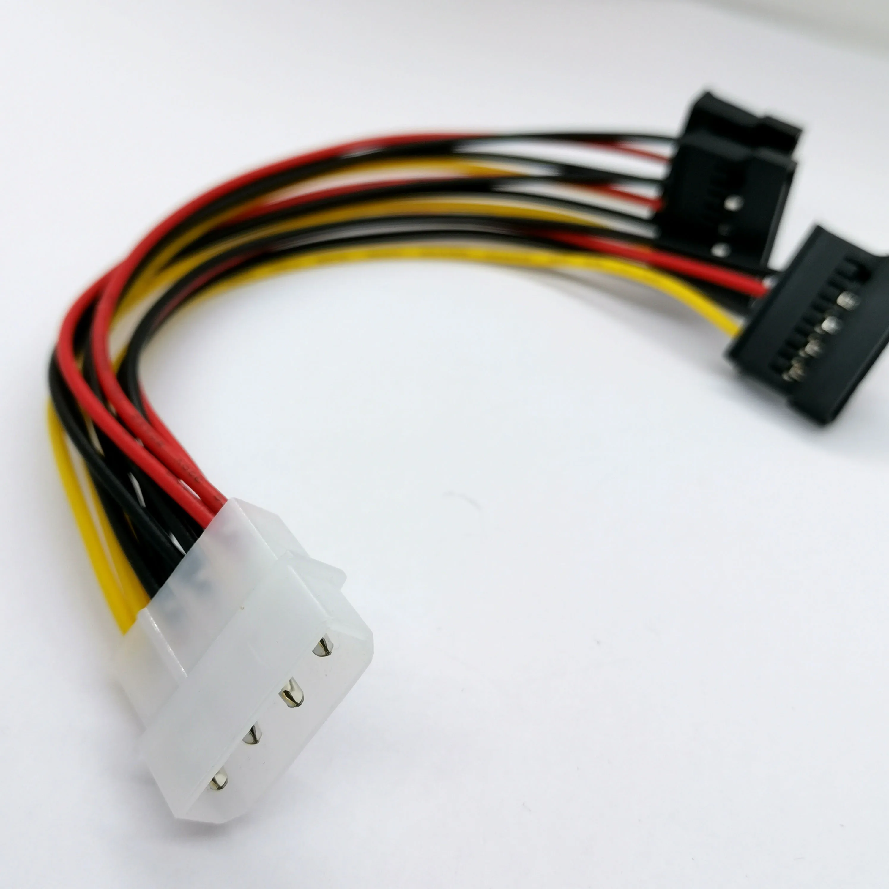 18 см 4P 6P 15 Pin SATA Male to IDE Female 2x15 P адаптер питания удлинитель разделительный провод