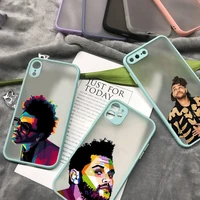 the weeknd xo phone case matte transparent for iphone 7 8 11 12 plus mini x xs xr pro max cover