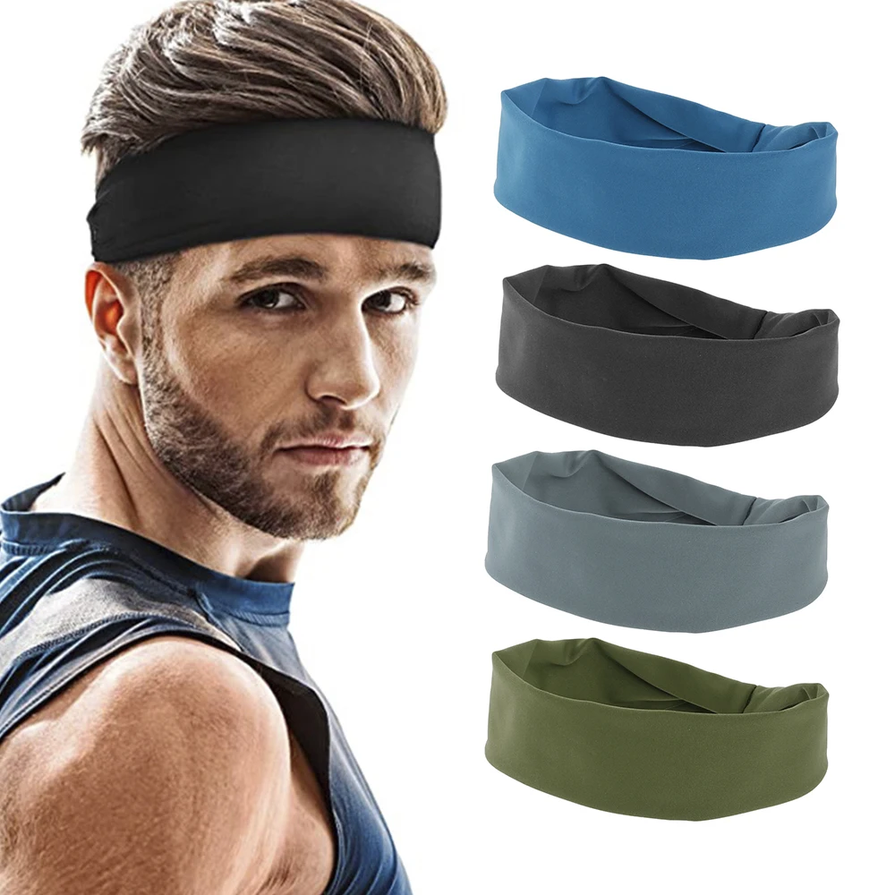 

4 шт., эластичные повязки на голову для занятий спортом