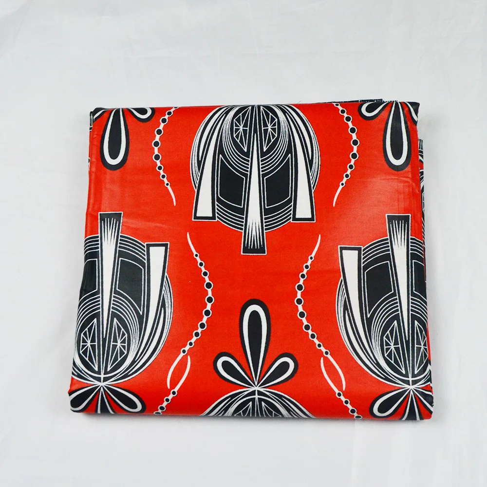 Нигерийский супер Ява Африканский воск ткань хлопок Анкара настоящий блок