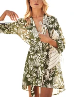 meihuida hot fashion summer fashion women%c2%b4s loose blouse boho chiffon coat shawl kimono cardigan tops