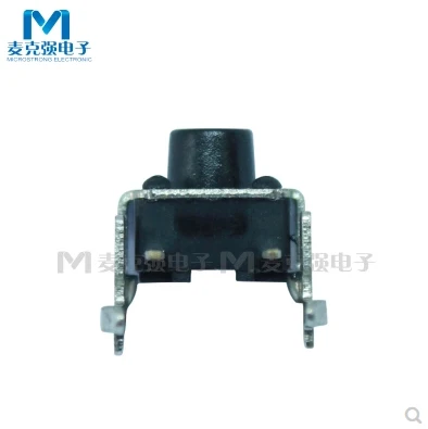 PCB мгновенный тактильный Такт кнопочный переключатель правый угол со стент 6*6*4