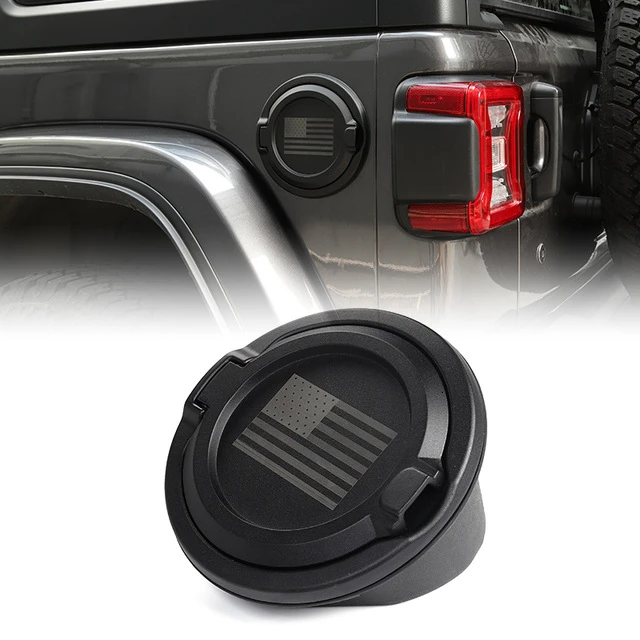 C SHINEKA крышки бака для Jeep Wrangler JL Unlimited 2 4 двери бензобака крышка топливного бака крышка двери для Wrangler JL - Цвет: C