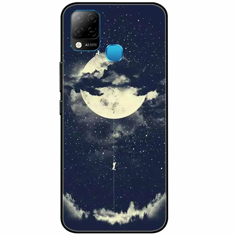 for infinix hot 10s case phone cover for infinix hot 10s nfc cases soft silicone back funda for infinix hot 10t coque cute tpu free global shipping