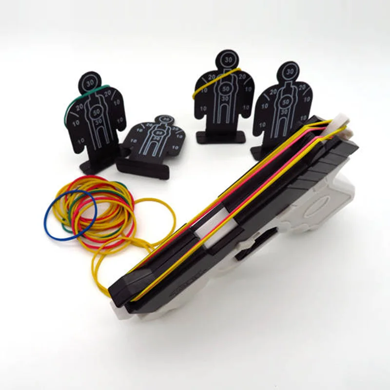 Резиновая игрушка пистолет пластик автоматически стреляет мини пистолеты с