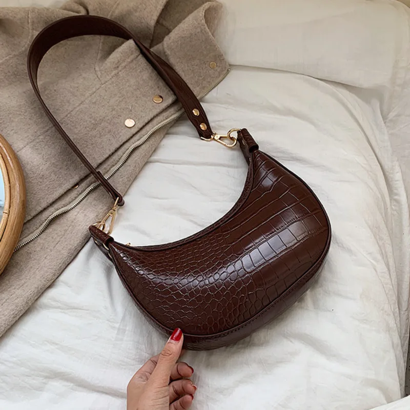 Женские сумки через плечо из кожи аллигатора для женщин 2020 роскошные