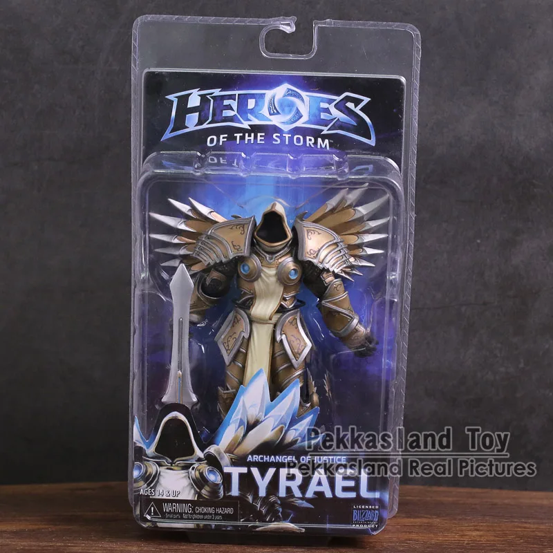 NECA &quotHeroes of The Storm&quot Тираэль ПВХ фигурка Коллекционная модель игрушки 7 &quot18