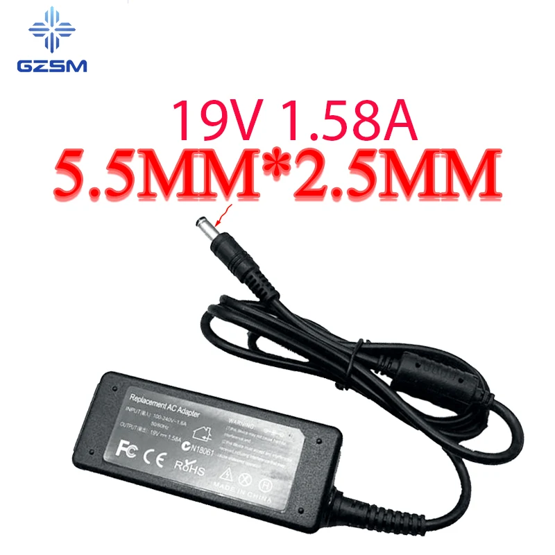 19V 1.58A зарядное устройство для ноутбука Dell inspiron Mini 9 адаптер 10 1010 блок питания A90 PP19S
