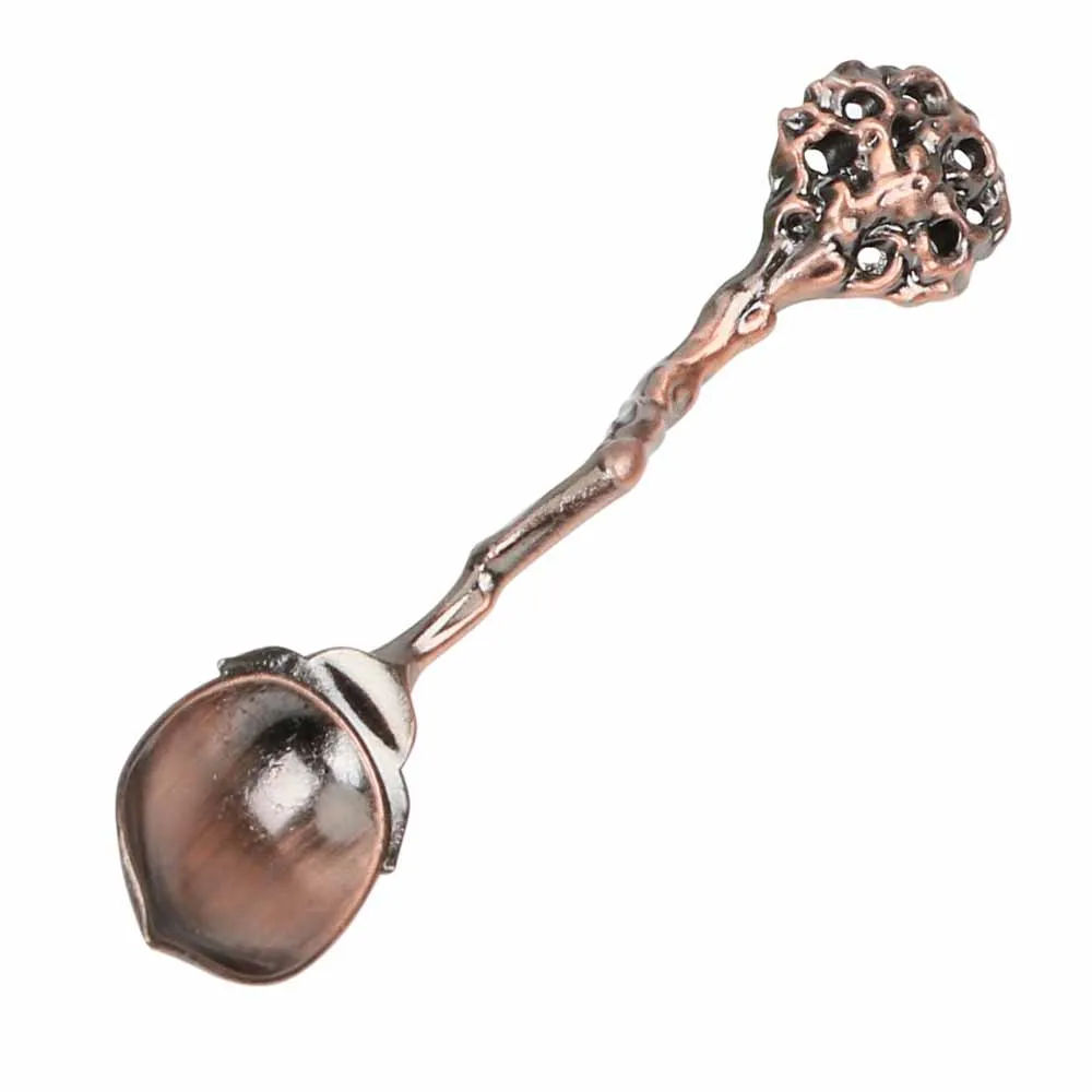 Десертная ложка креативный Королевский Стиль сплав винтажные столовые приборы