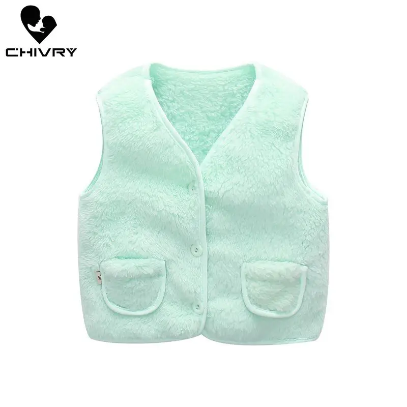 Новинка 2019 осенне зимний шерстяной жилет без рукавов для мальчиков и девочек