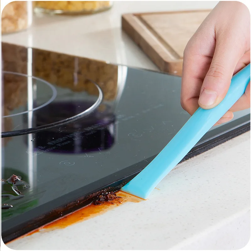 Kitchen Cleaning Brushes Bathroom Stove Clean Decontamination Double-Headed Scraper Multi-purpose Magnetic Brush For Washing Gap | Дом и сад