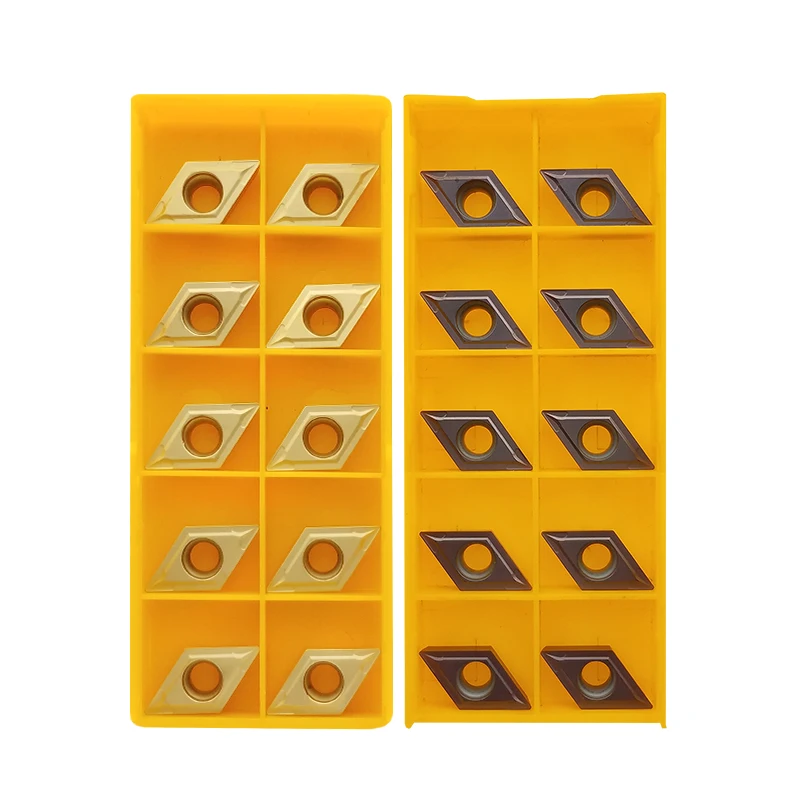 Твердосплавные пластины DCMT11T304 DCMT11T308 VP15TF UE6020 US735 токарный инструмент токарные