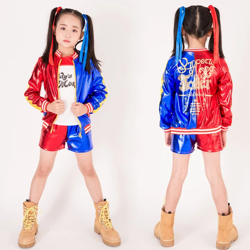 Детский нарядный костюм для Хэллоуина в стиле Харли книга самоубийц отряд Квинн