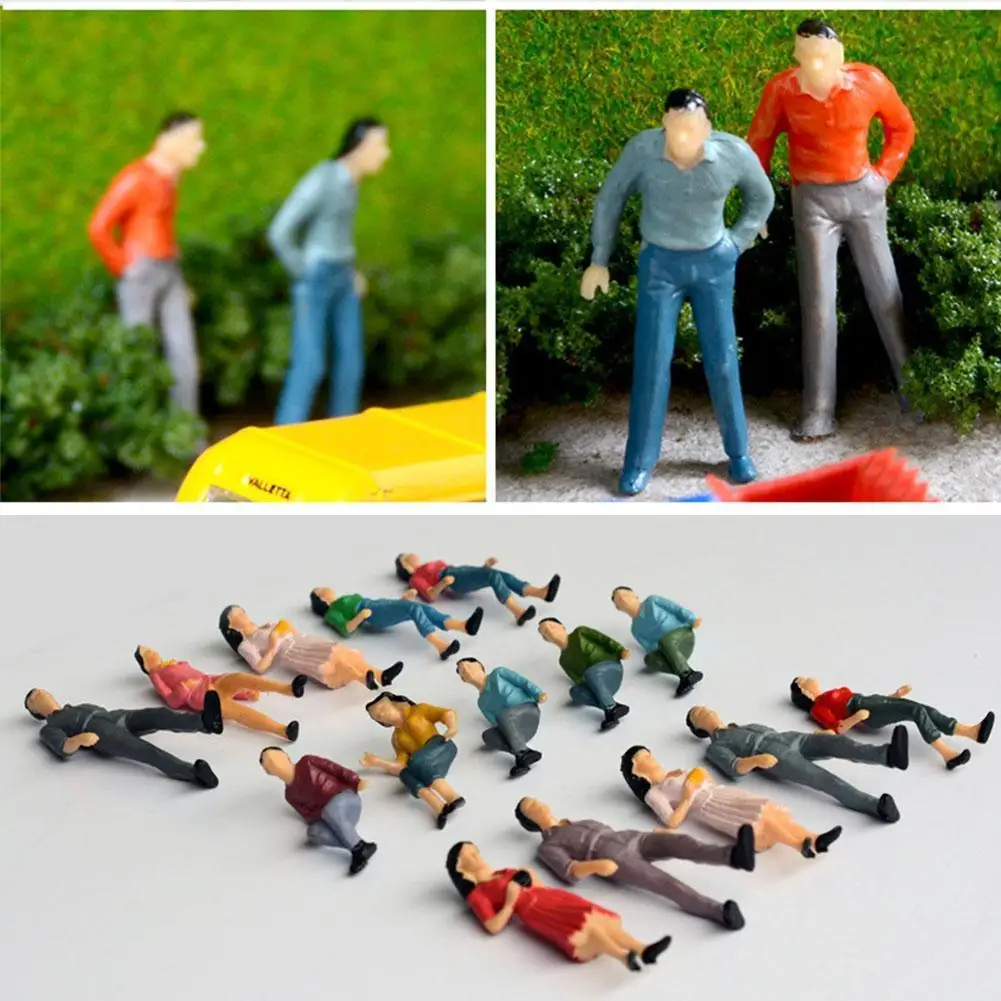 

DIY Handmade Mini Construction Sand Table Character Model Villain Doll Model Simulation Material Micro-Field Landscape U4D1