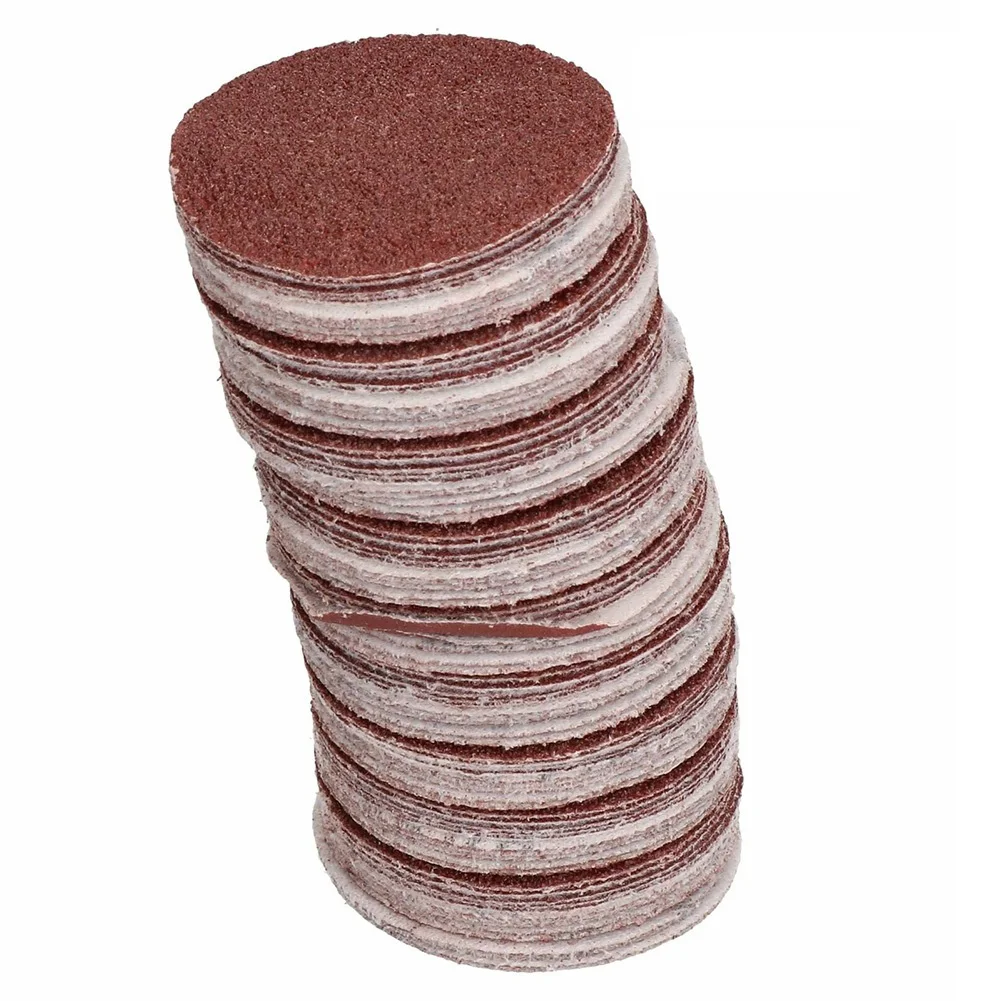 

100pcs 2'' (50mm) Hook & Loop Sanding Discs Abrasive Grinding Pads 240 Grit Kit