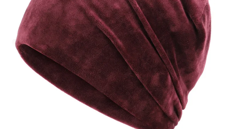 Новые женские стильные яркие Стразы Beanie Осень Зима Женская бархатная ткань Повседневная шапка женская мягкая шапка, вязаная шапка-носок Лыжная шапка