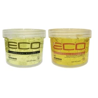 1 bottle268ml eco hair styler styling gel wax olive oil hair control