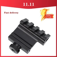 45 degree angle tactical offset 20mm weaver rail mount quick picatinny release