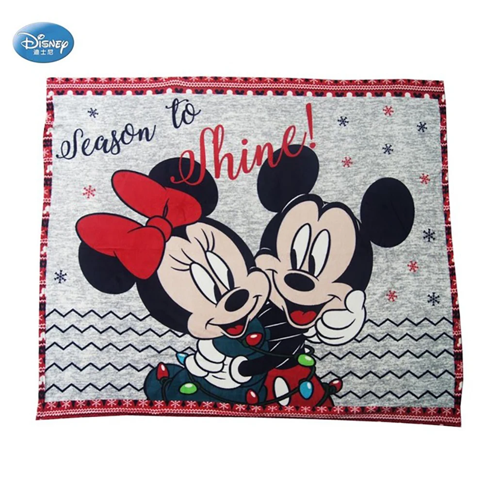 Disney с рисунком Минни Маус милая Мышь пледы 117x152 см пушистые Коралловое Флисовое